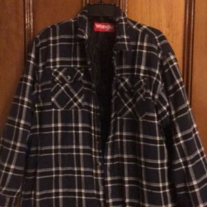 Wrangler flannel jacket